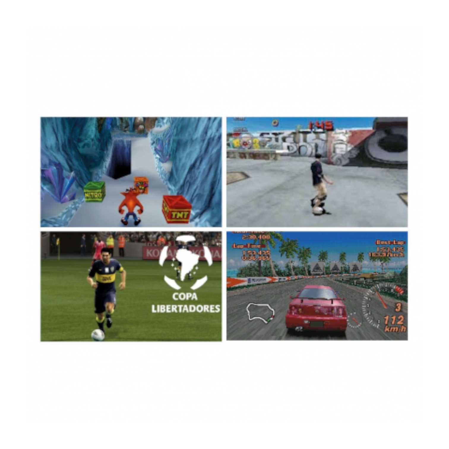 CONSOLA DE JUEGOS NETMAK NM-M34 C/2 JOY HDMI 4K 44000 JUEGOS