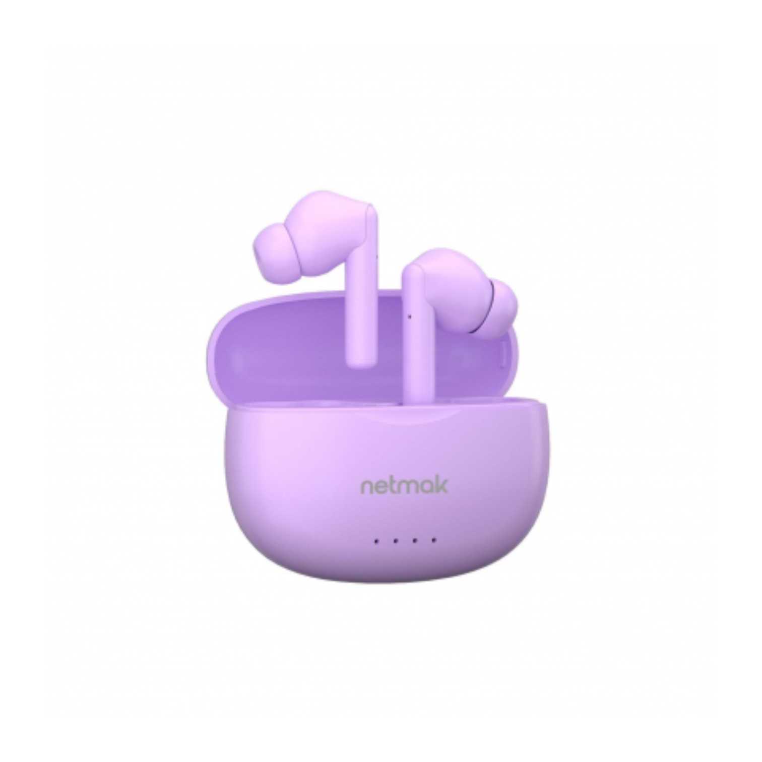 Auricular Bluetooth Touch Netmak (NM-MELOW-V) Violeta