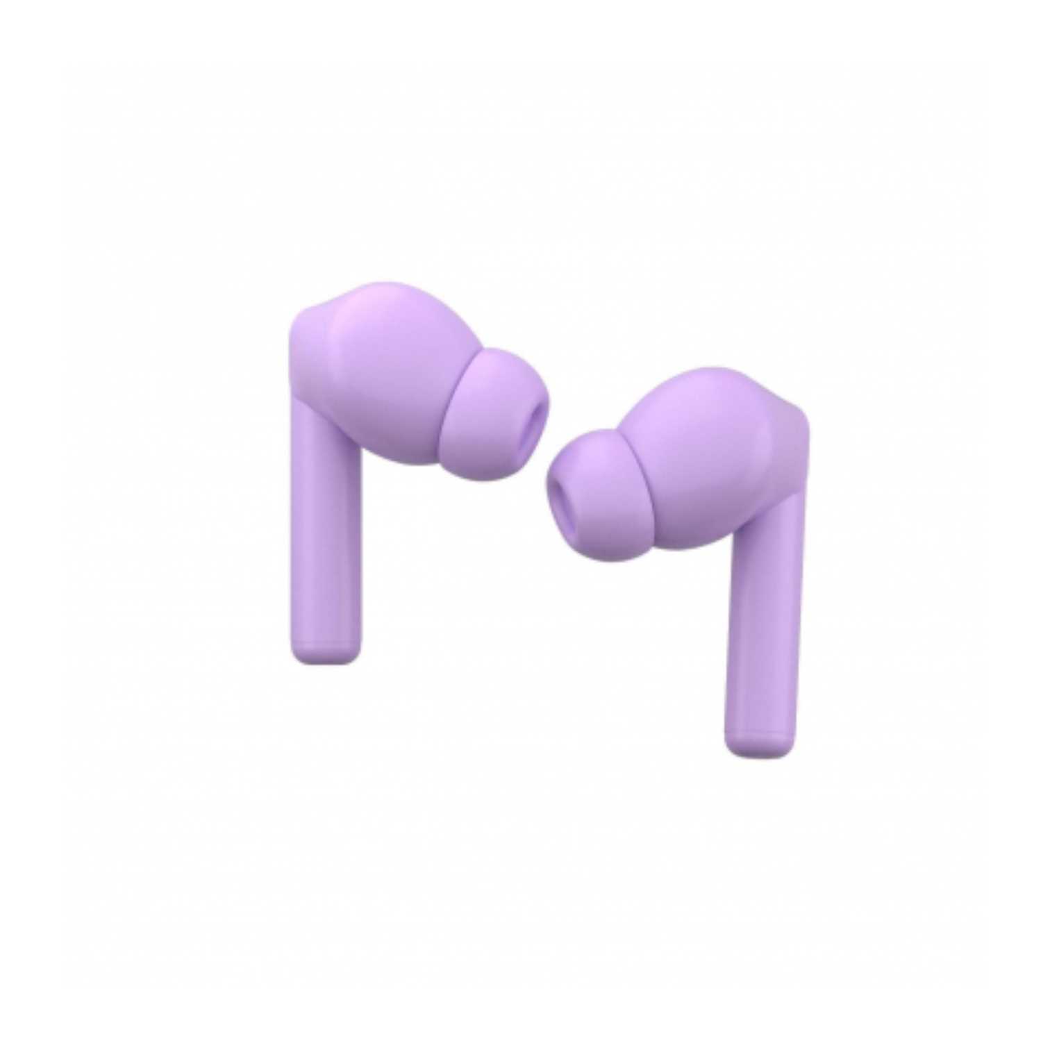AURICULAR BT NETMAK EARBUDS NM-MELOW VIOLETA