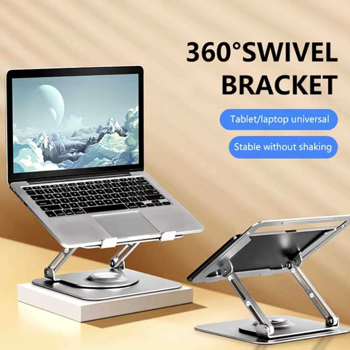 SOPORTE NOTEBOOK MESA ALUMINIO FULL HO-1040