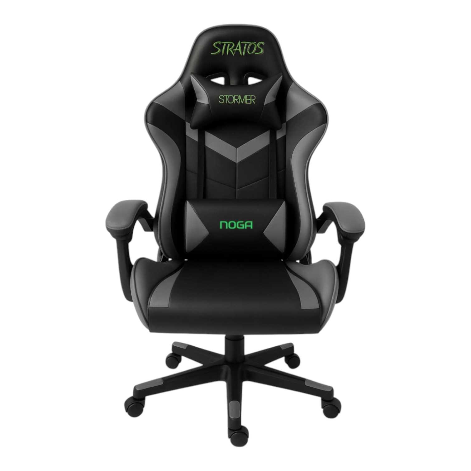 SILLA GAMER NOGANET STRATOS NEGRO