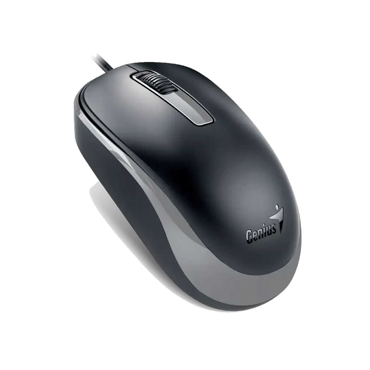 MOUSE GENIUSDX-125S SILENT NEGRO Y GRIS