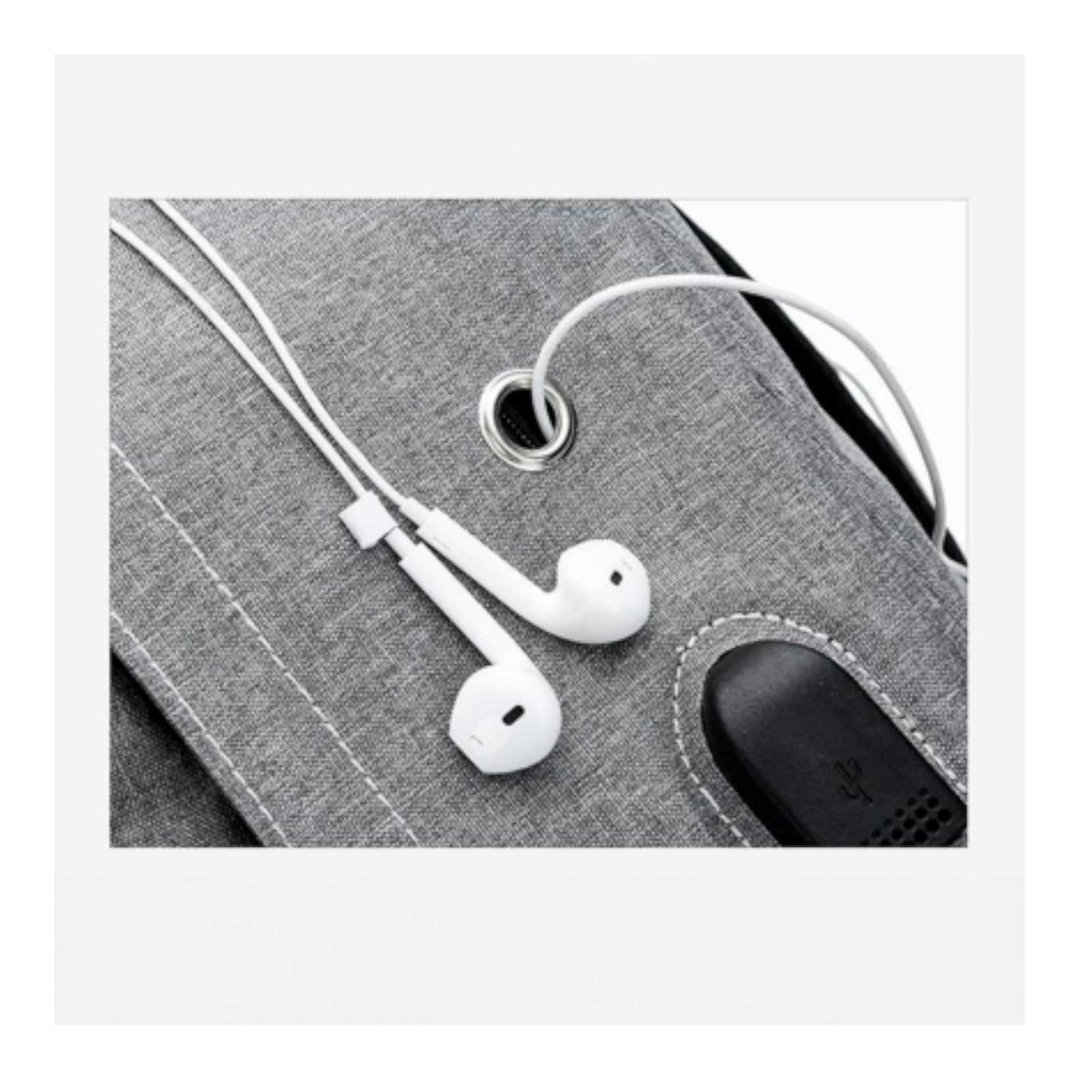 MOCHILA URBANA NETMAK NM-MCH12 GRIS