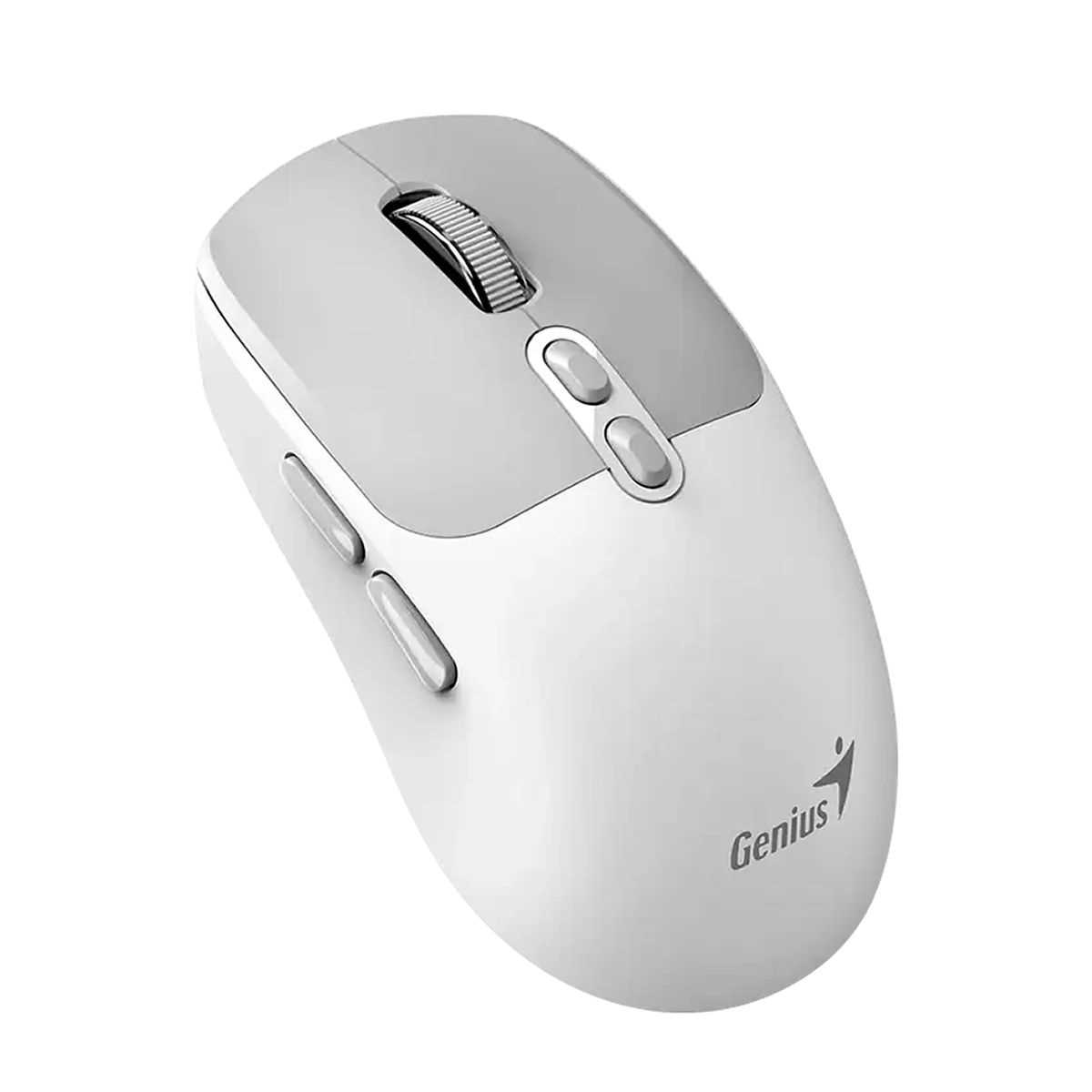 MOUSE GENIUS WFI+BT NX-8080S BLANCO Y GRIS