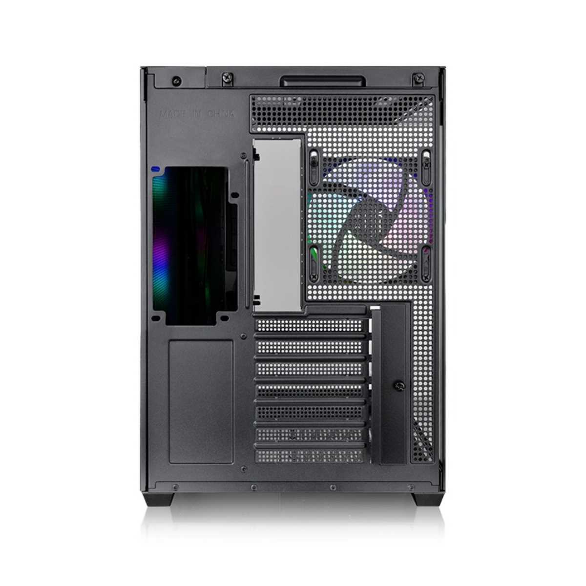 GABINETE THERMALTAKE 380 TG MID-TOWER X2 FAN ARGB X4 BLACK