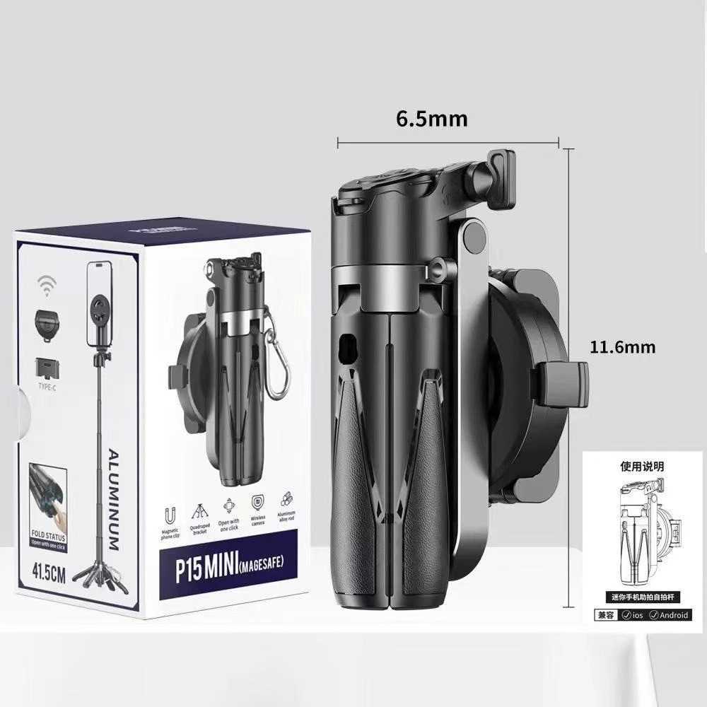 BASTON PARA SELFIE MAGSAFE PLEGABLE SEISA HX-ZJ6115