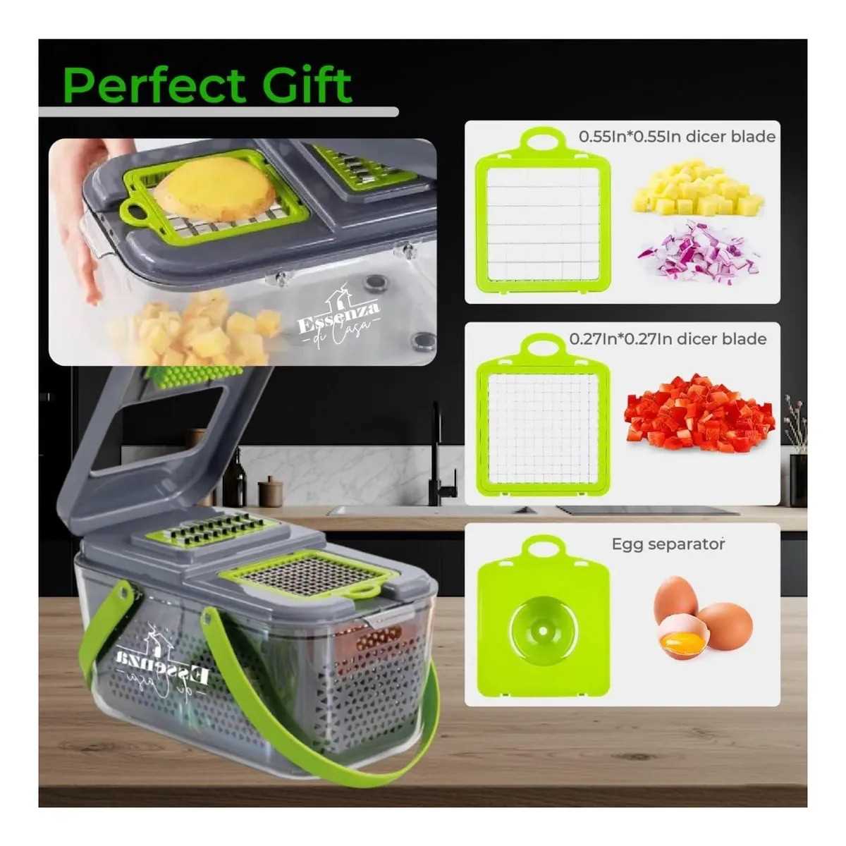 MANDOLINA DINAX MANUAL 22 PIEZAS