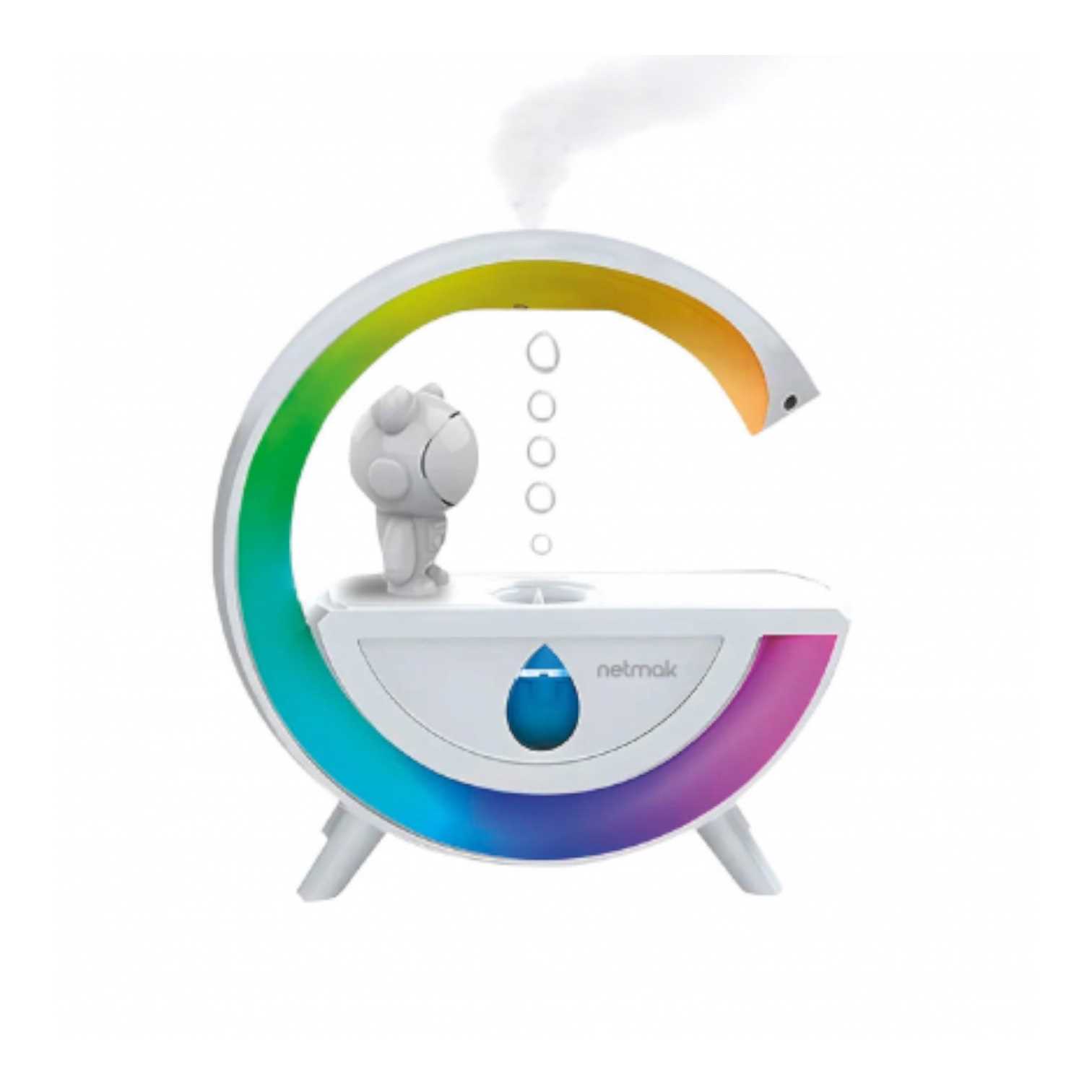 PARLANTE BLUETOOTH NETMAK NM-GRAVITY HUMIDIFICADOR)