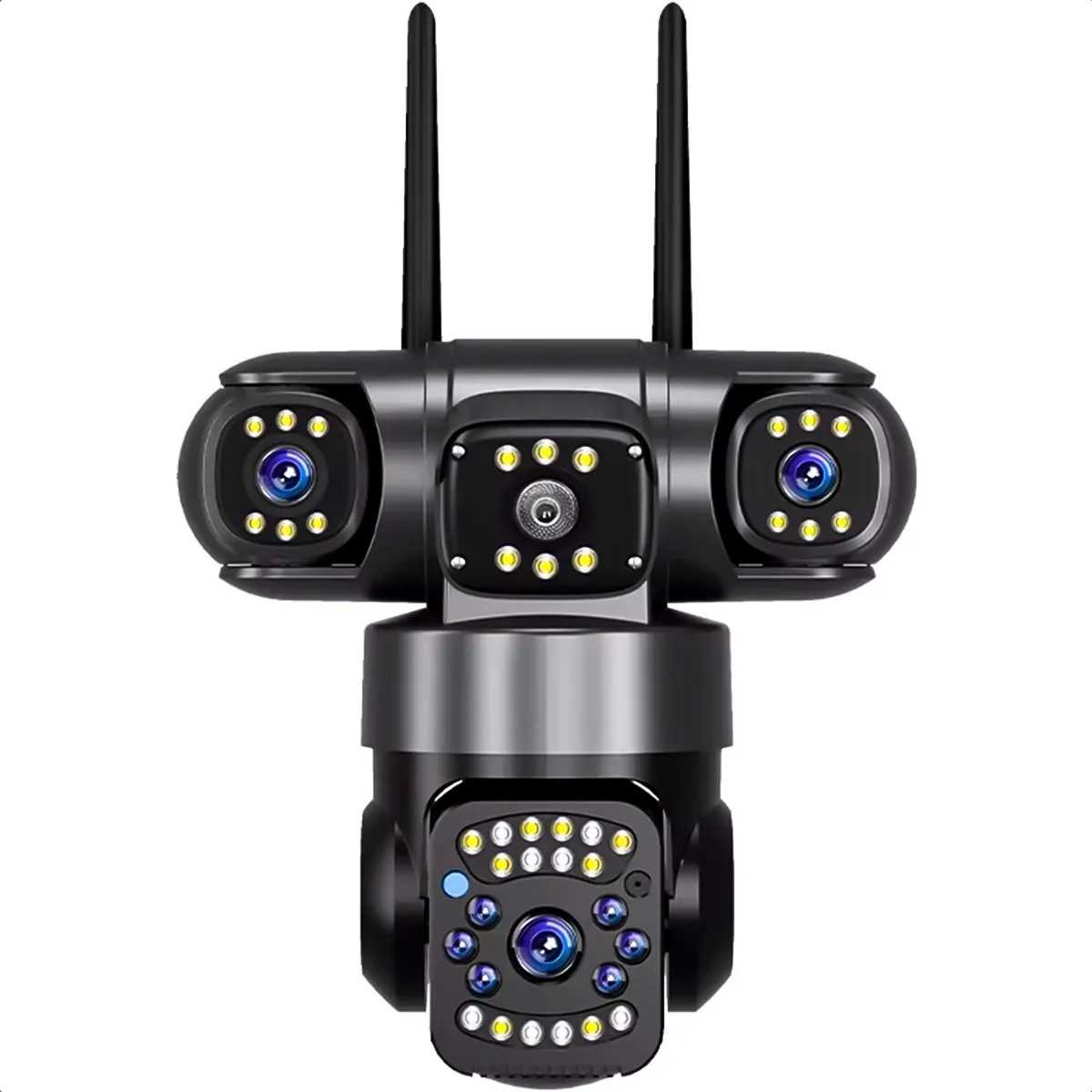 CAMARA IP WIFI 360 GRADOS DINAX SMQ11 TRIPLE 6MPX