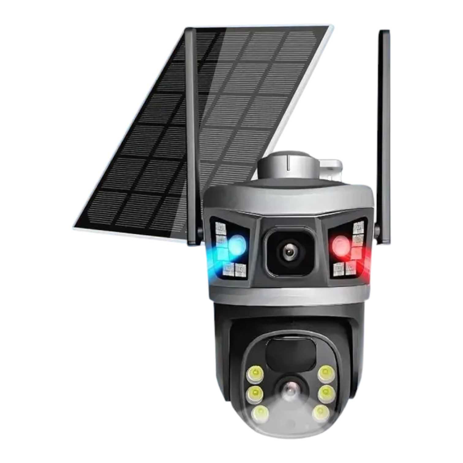 CAMARA IP WIFI 360 GRADOS DINAX SMQ13 DUAL 3MPX + SOLAR