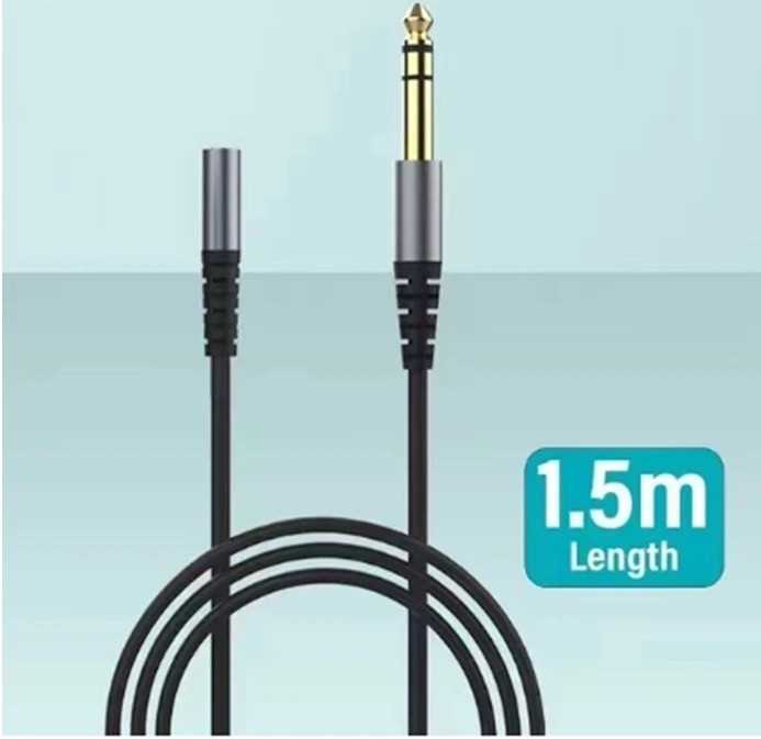 CABLE AUDIO PLUG M/M 3.5MM-H A 6.35MM-M SEISA XC-S5016