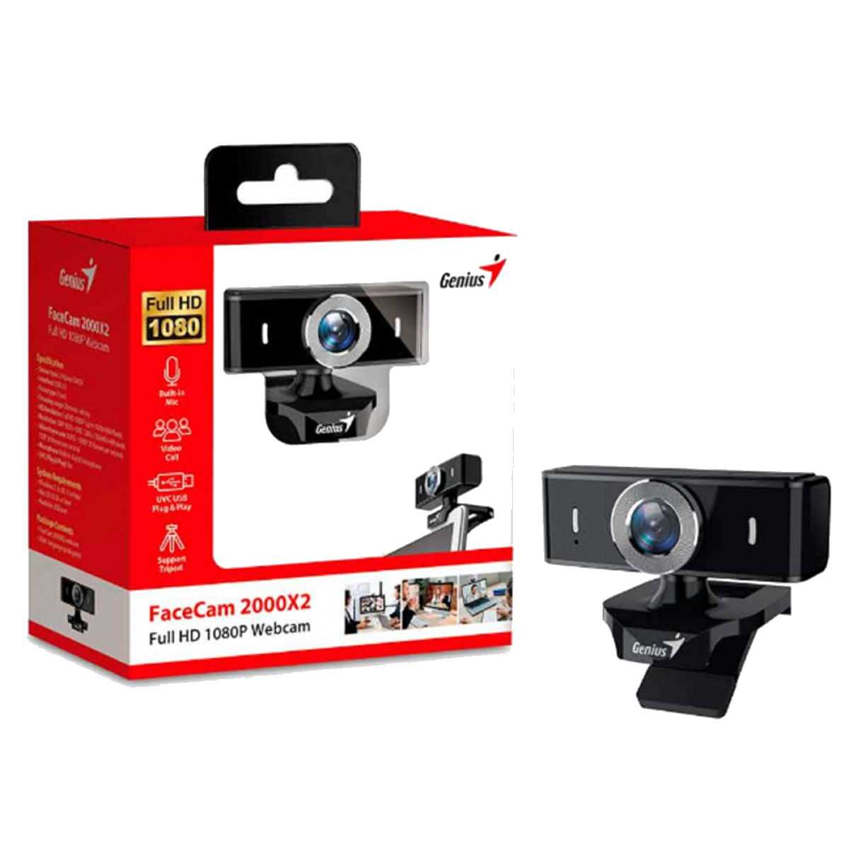 CAMARA WEB GENIUS FACECAM 2000X2 FULL HD