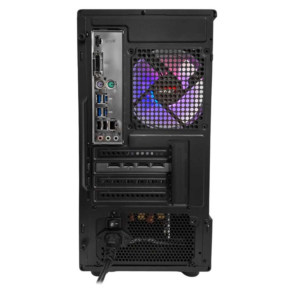 GABINETE SENTEY M12 BLACK 3FAN ARGB MESH