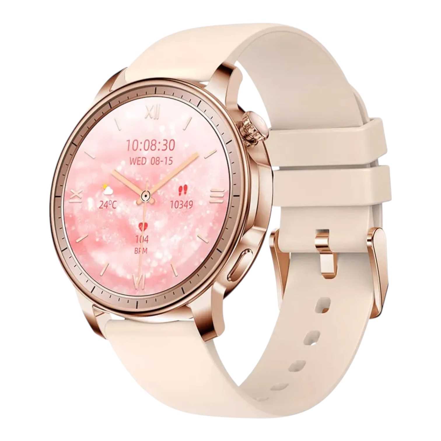 RELOJ SMARTWATCH COLMI V65 ROSE GOLD