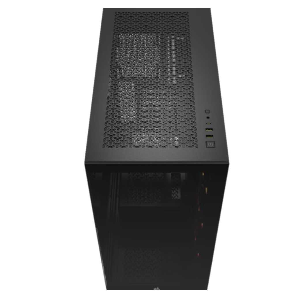 GABINETE CORSAIR ICUE 3500X TG MID-TOWER ICUE X3  BLACK