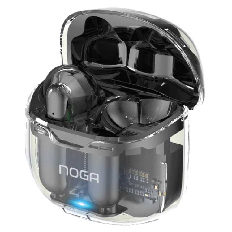 AURICULAR BT NOGANET BTWINS 35 NEGRO TRANSPARENTE