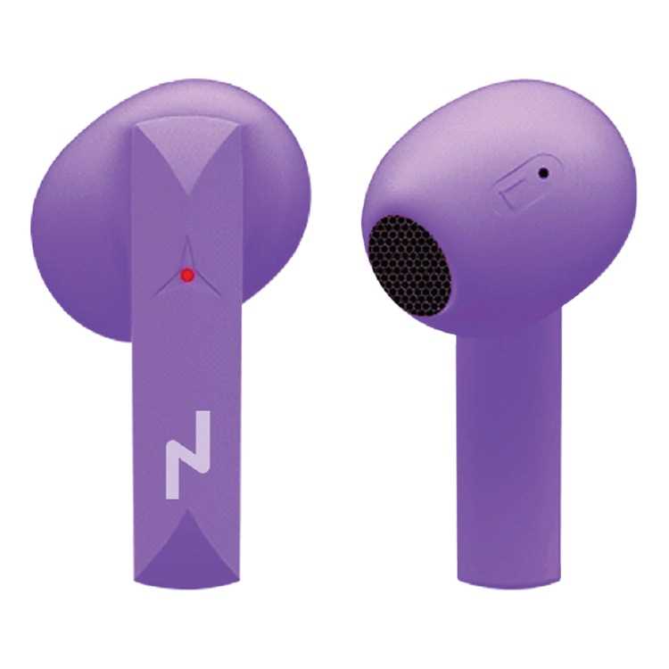 AURICULAR BT NOGANET BTWINS 36 VIOLETA TRANSPARENTE