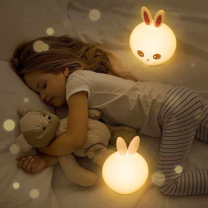 LAMPARA VELADOR LED DINAX CONEJO QY001