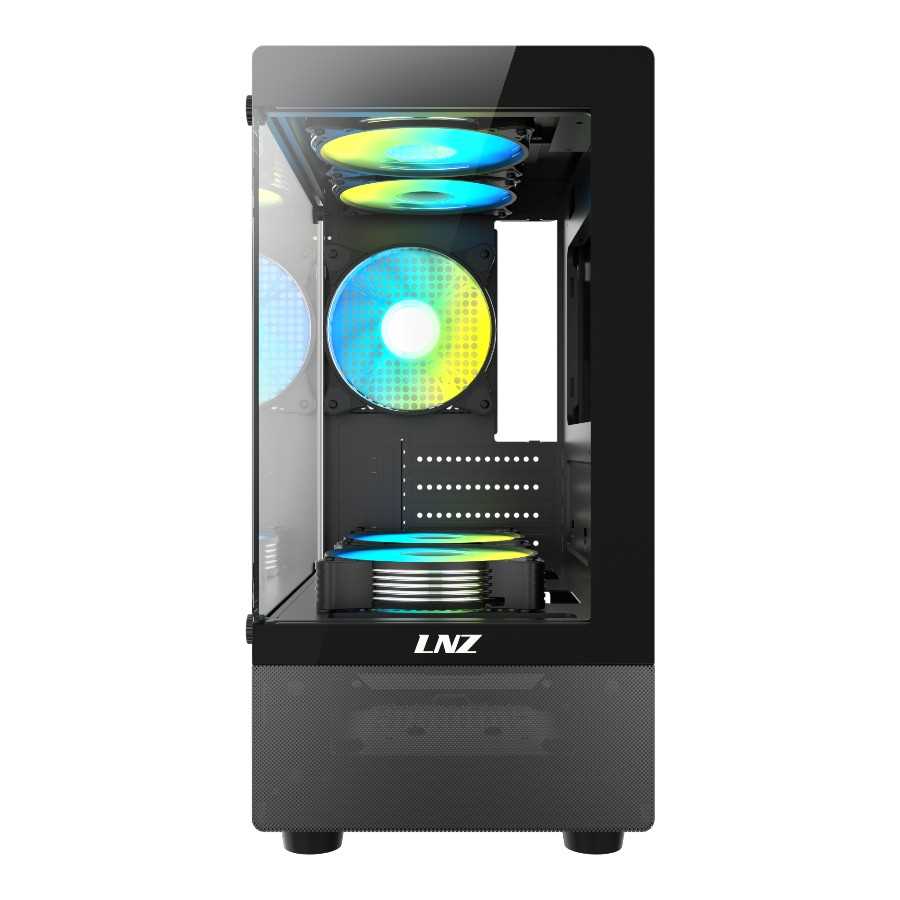 GABINETE LNZ P11 5 FANS ARGB MESH