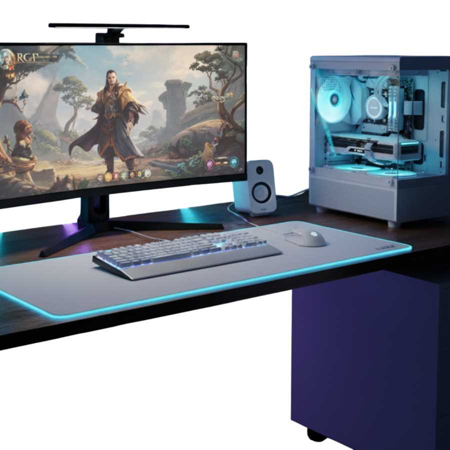 GABINETE LNZ P11 5 FANS ARGB MESH