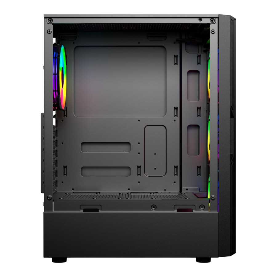 GABINETE SENTEY HUNTER 4 FAN ARGB MESH BLACK