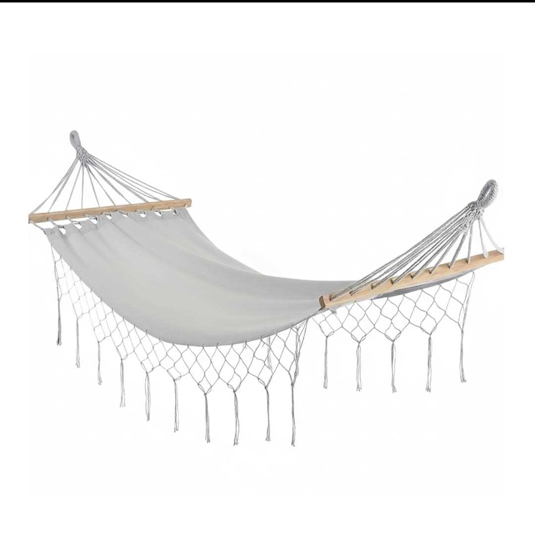 SILLA HAMACA CL-GH001 GRIS/CRUDO