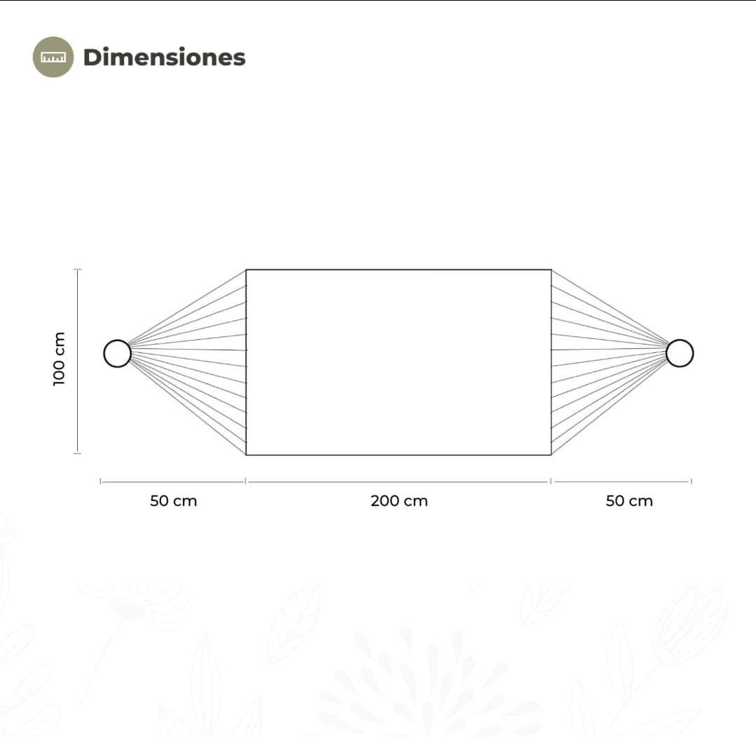 SILLA HAMACA CL-GH001 GRIS/CRUDO