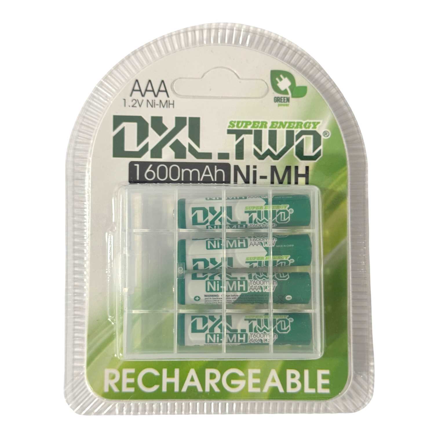 PILA RECARGABLE DXL AAA 1600MA NI-MH X4