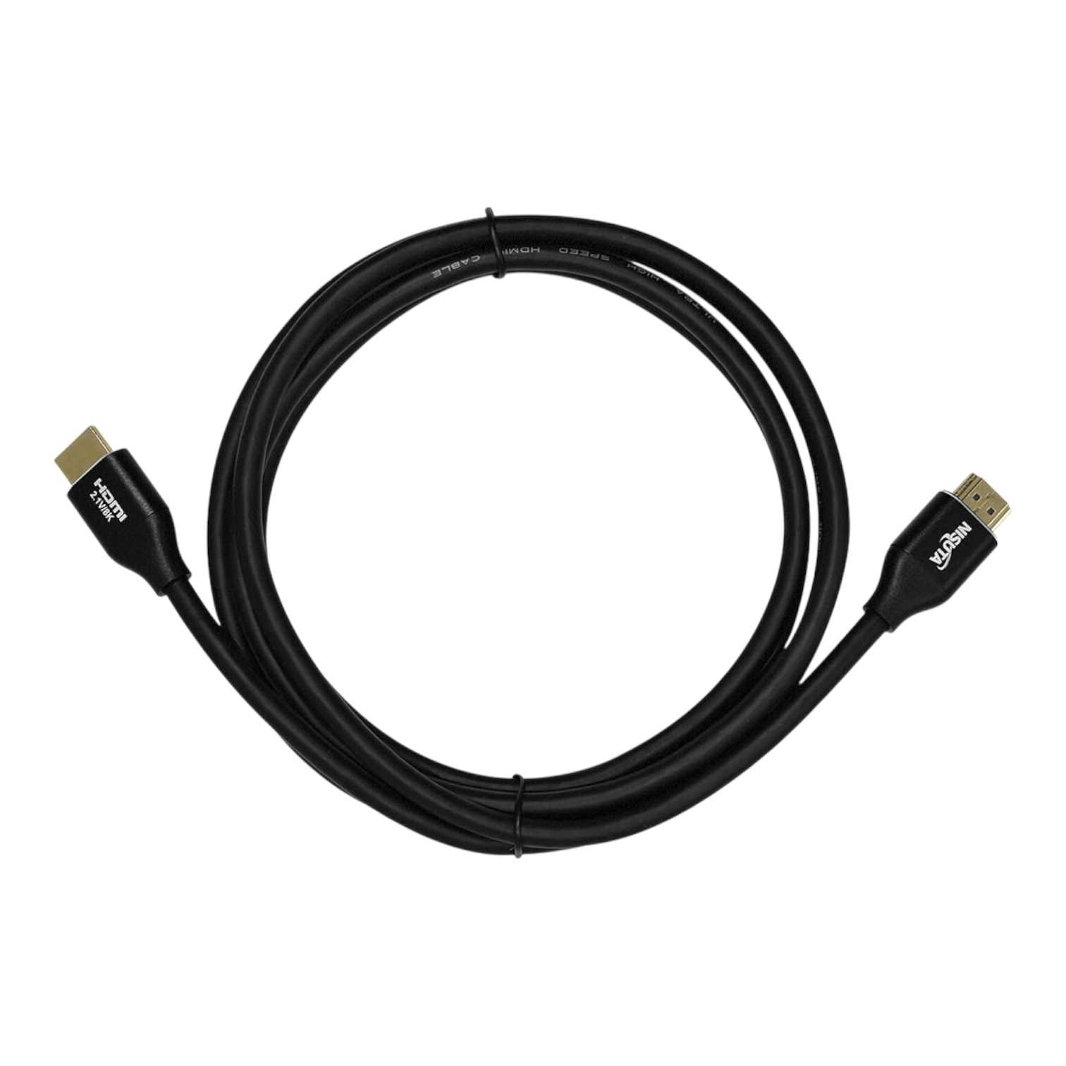 CABLE HDMI NISUTA 2M 2.1V PREMIUN 8K NSCAHD28K