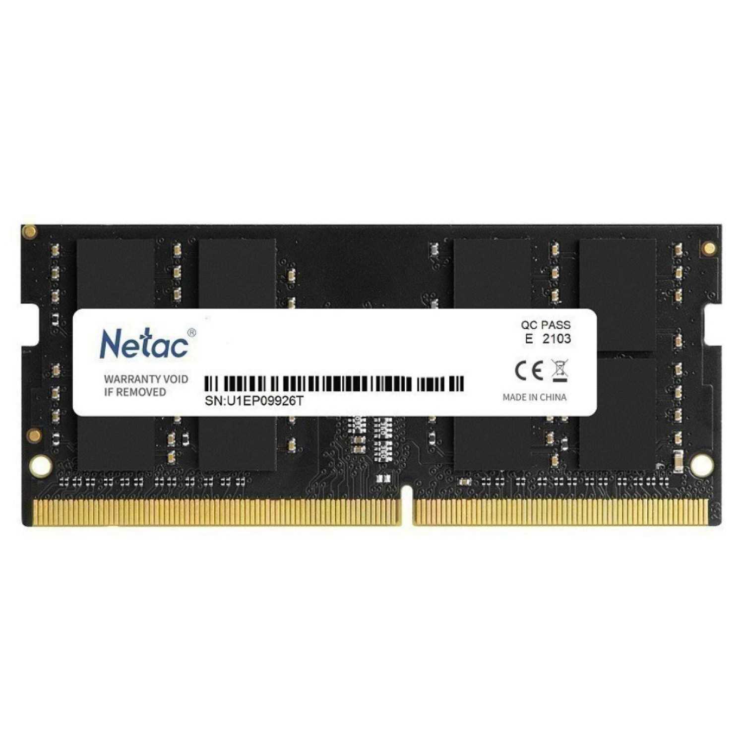 MEMORIA RAM SODIMM DDR4 8GB 3200MHZ C22 NETAC