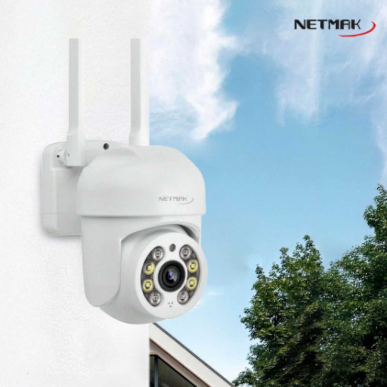CAMARA IP WIFI INTERIOR NETMAK NM-IPCAM3 EXTERIOR
