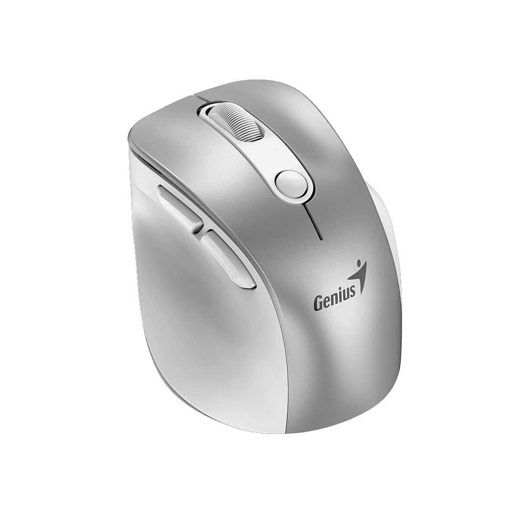 MOUSE GENIUS INALAMBRICO ERGO 9000S PRO SILVER