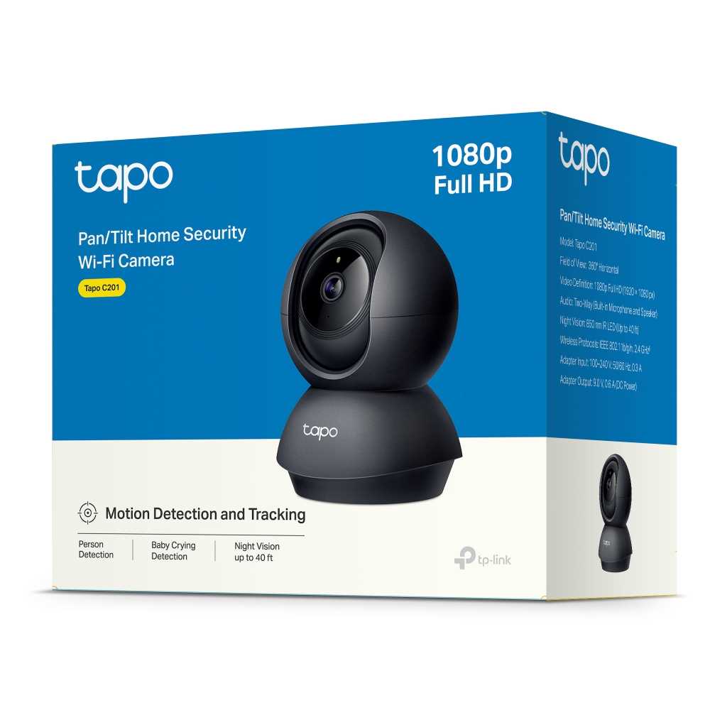 CAMARA IP WIFI TP-LINK TAPO C201 MOVIL BLACK