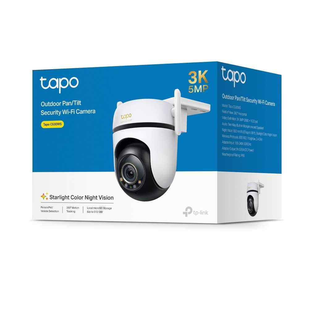 CAMARA IP WIFI TP-LINK TAPO C530WS 3K EXTERIOR