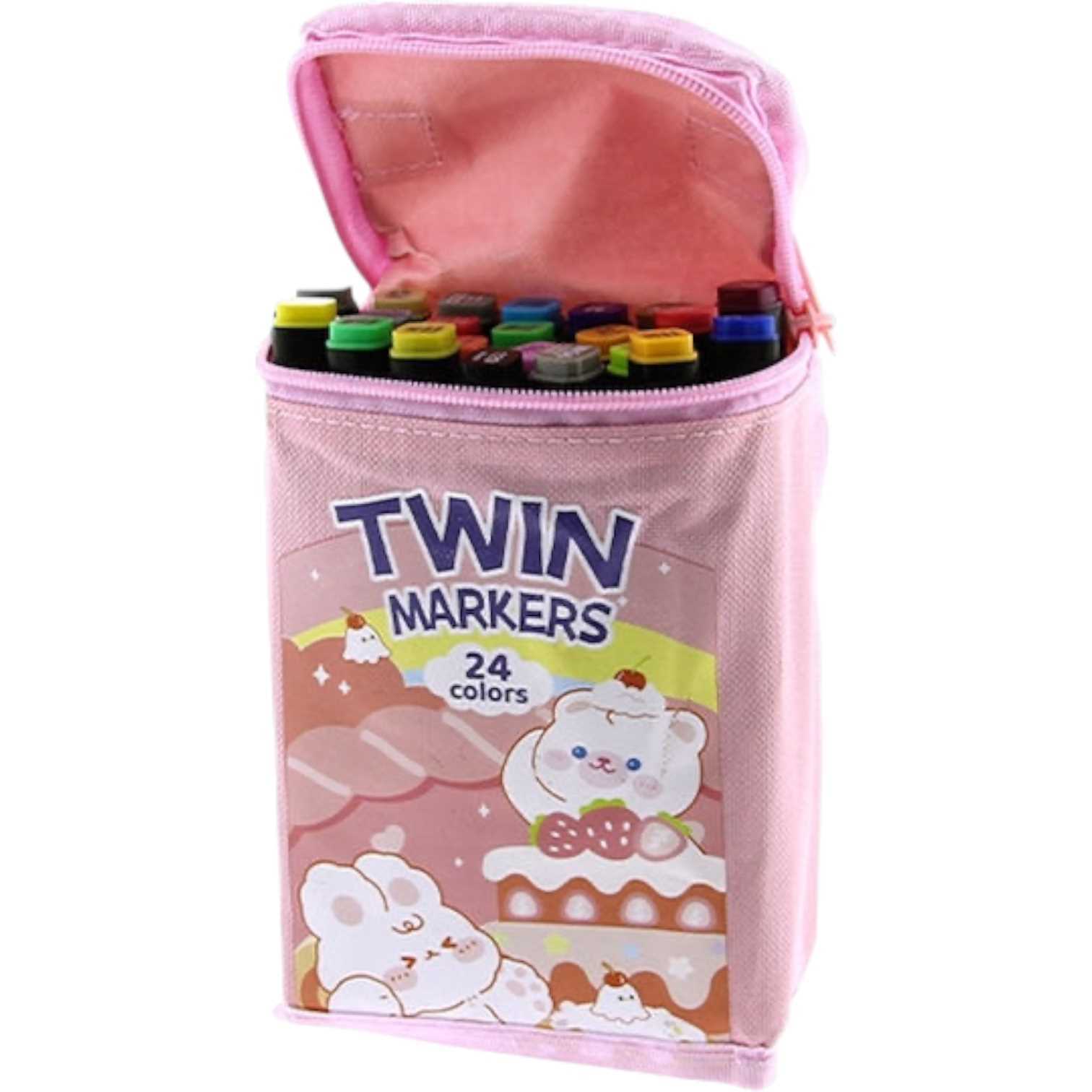 MARCADORES DINAX KIT DE 36U LB01X36 ROSA