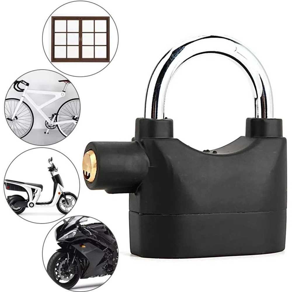 CANDADO MOTO DINAX C/ALARMA JF08