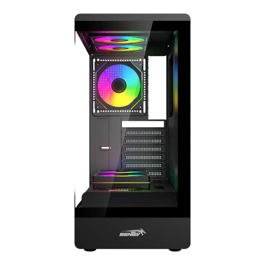 GABINETE SENTEY WALKER 240 ARGB 5 FAN BLACK