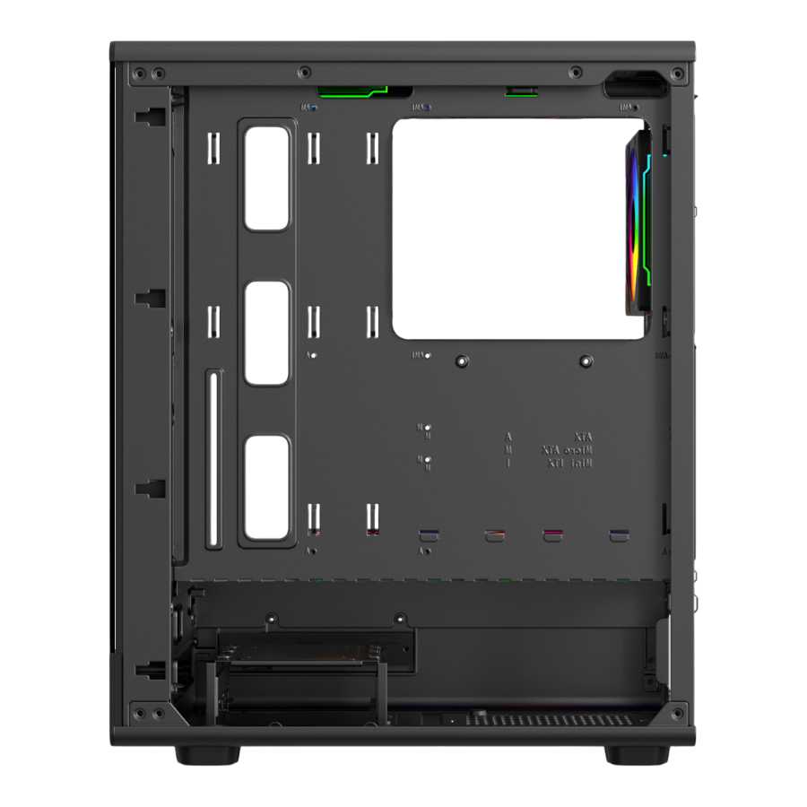 GABINETE SENTEY WALKER 240 ARGB 5 FAN BLACK