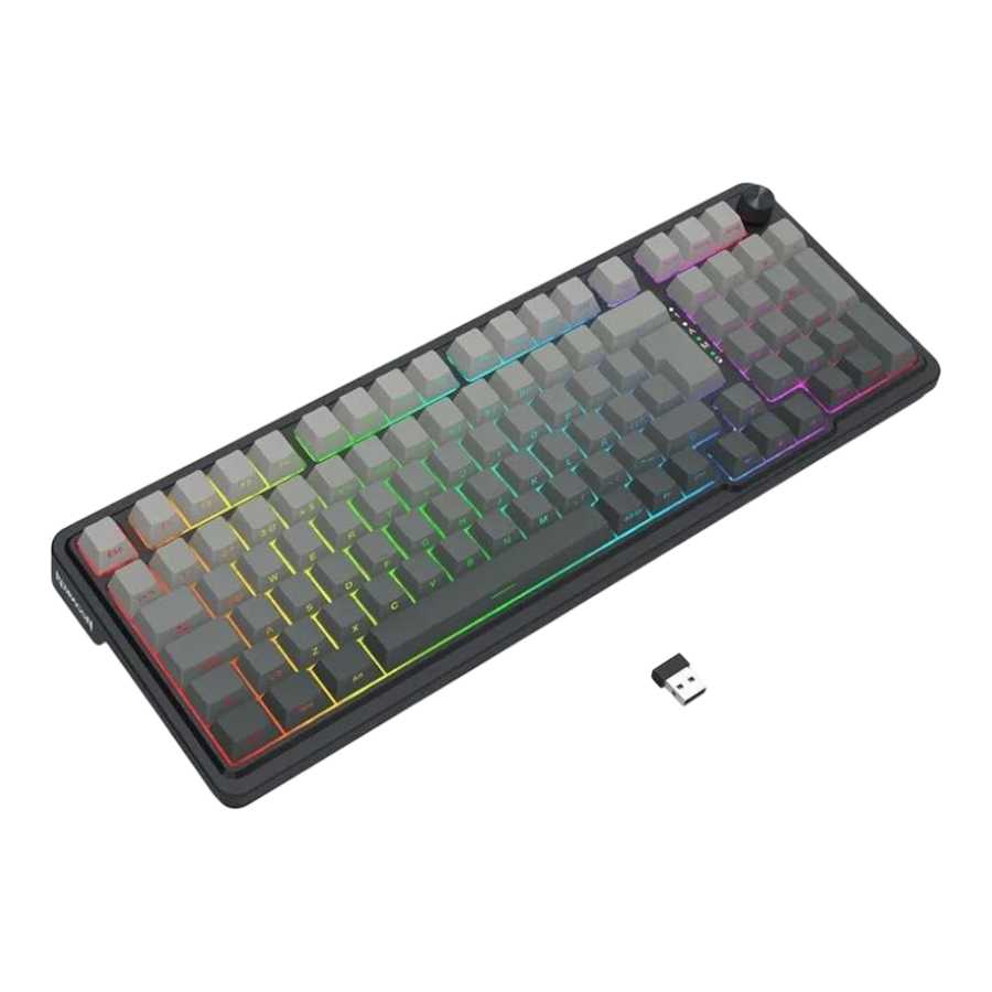 TECLADO REDRAGON EISA K686WBG-RGB MAX EN (GRIS)