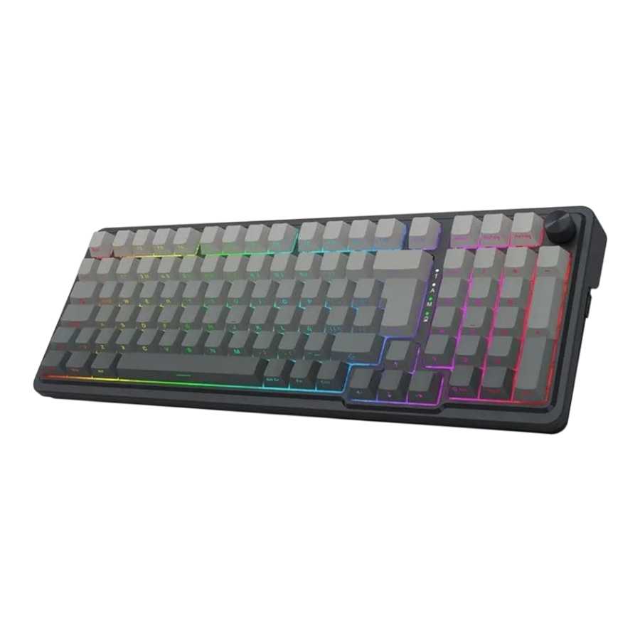 TECLADO REDRAGON EISA K686WBG-RGB MAX EN (GRIS)