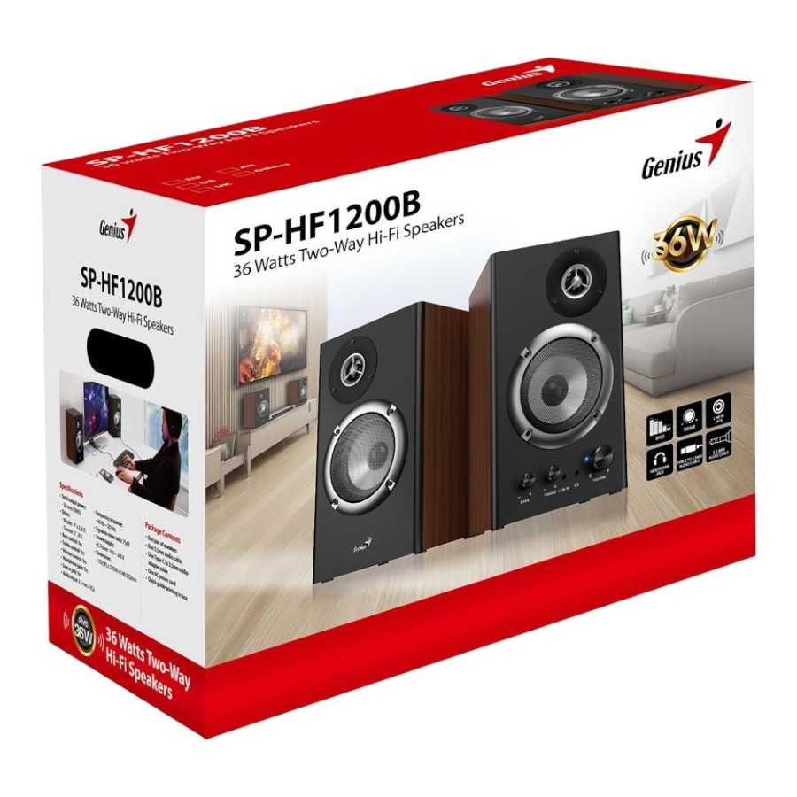 PARLANTE GENIUS 2.0 SP-HF1200B