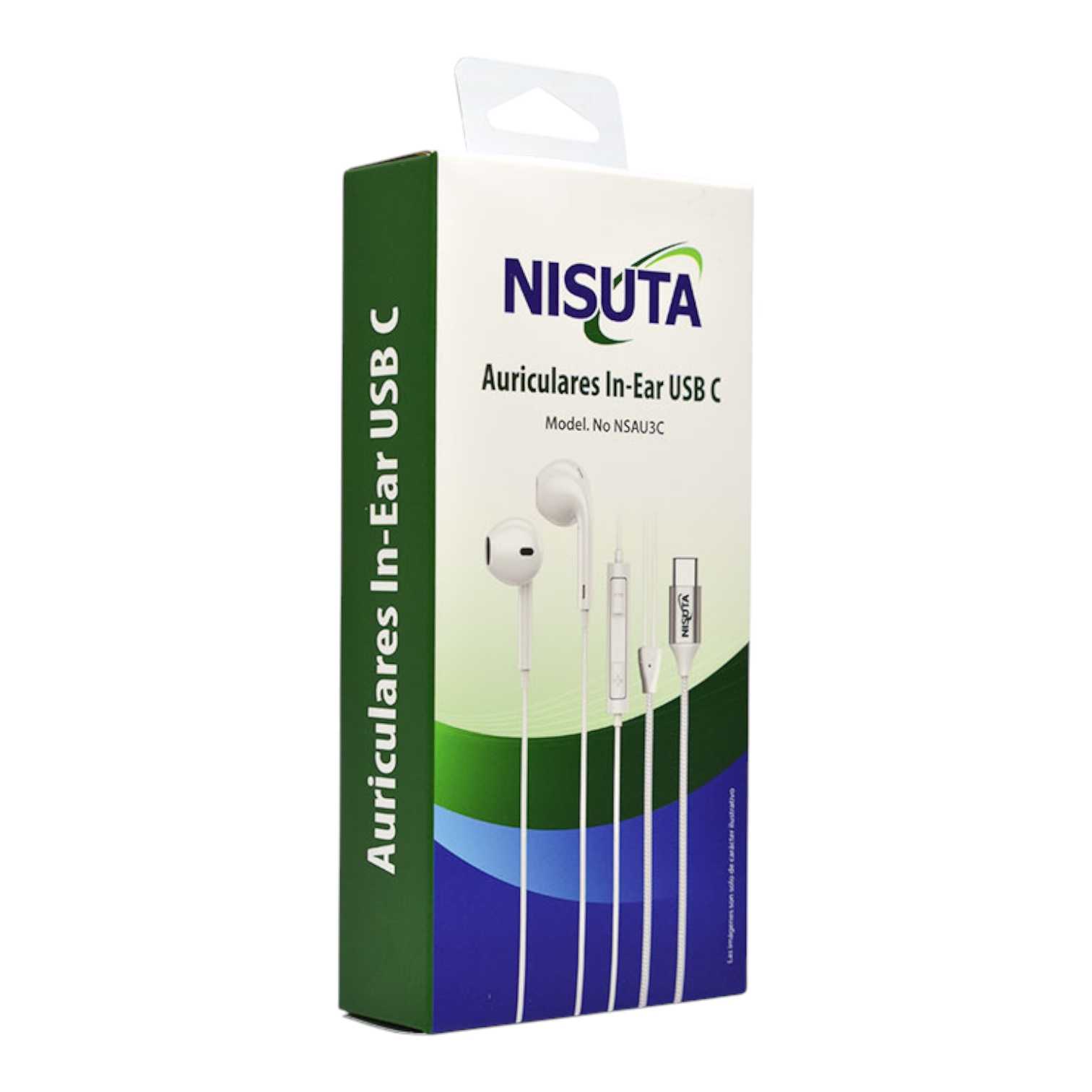 AURICULAR TIPO C NISUTA NSAU3C