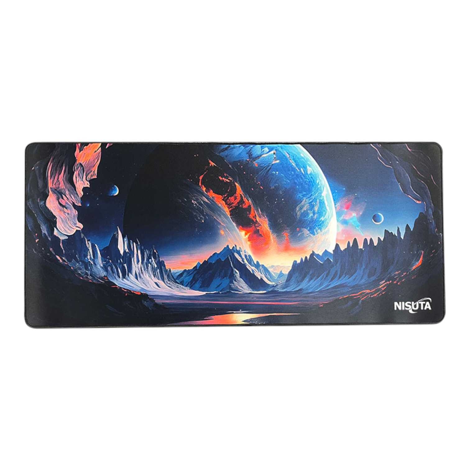 PAD MOUSE NISUTA GAMER 90X40 4MM NSPADXXLSD