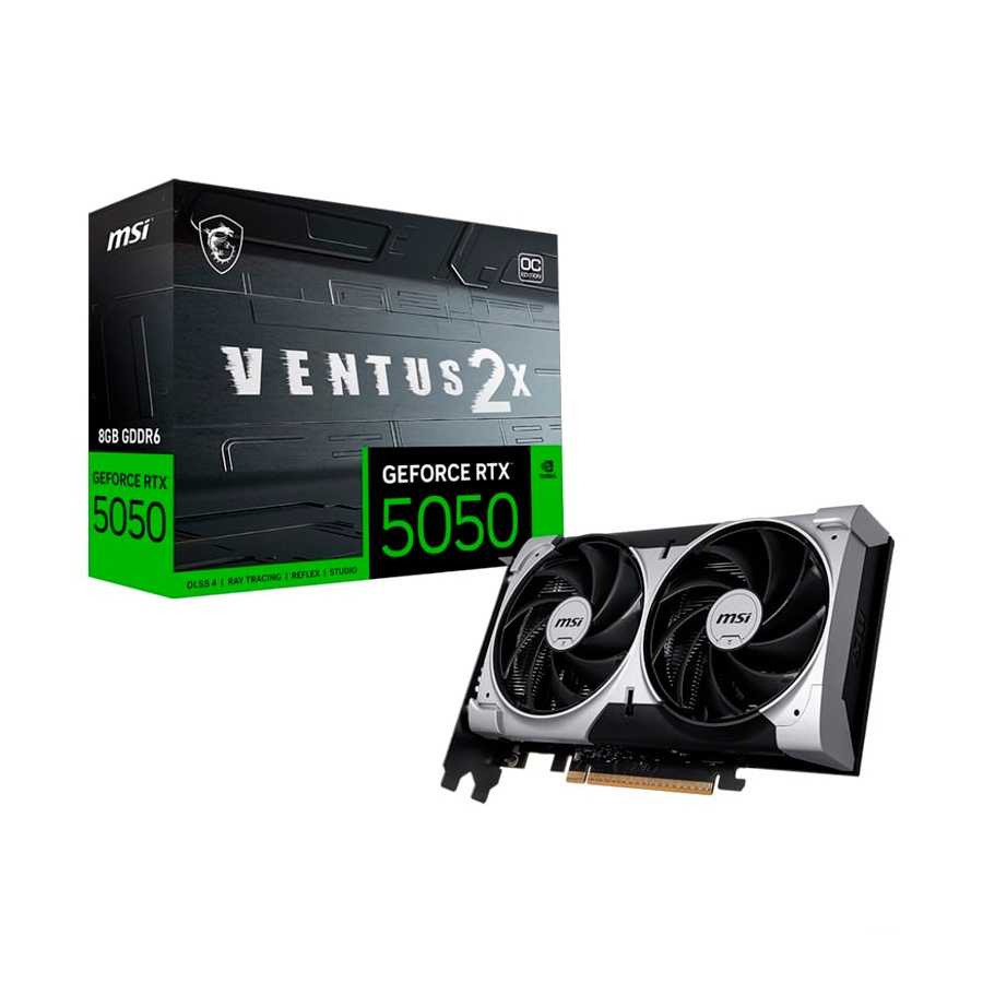 PLACA DE VIDEO MSI RTX 5050 8GB VENTUS 2X