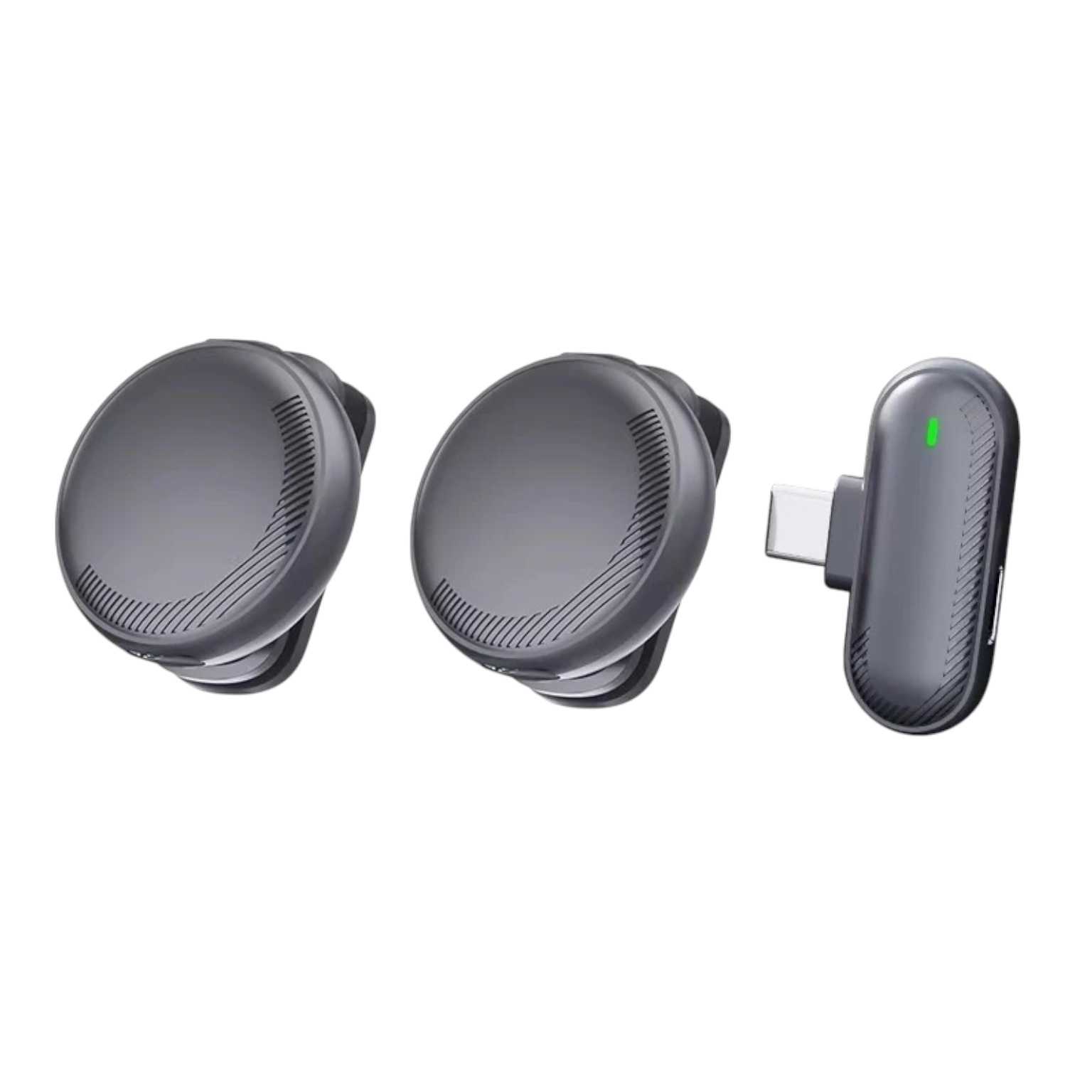 MICROFONO CORBATERO INALAMBRICO TIPO C SEISA EJ-B6106 DOBLE