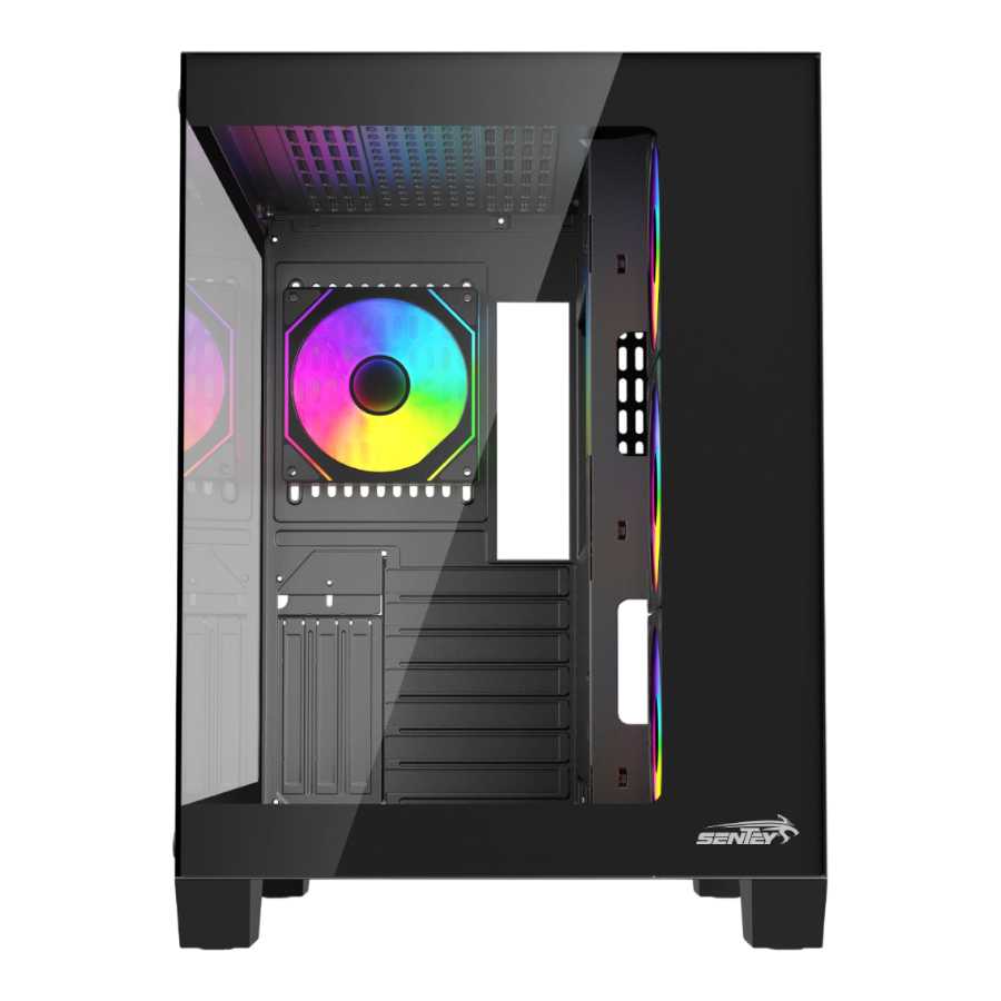 GABINETE SENTEY A35 ARGB 4 FAN BLACK