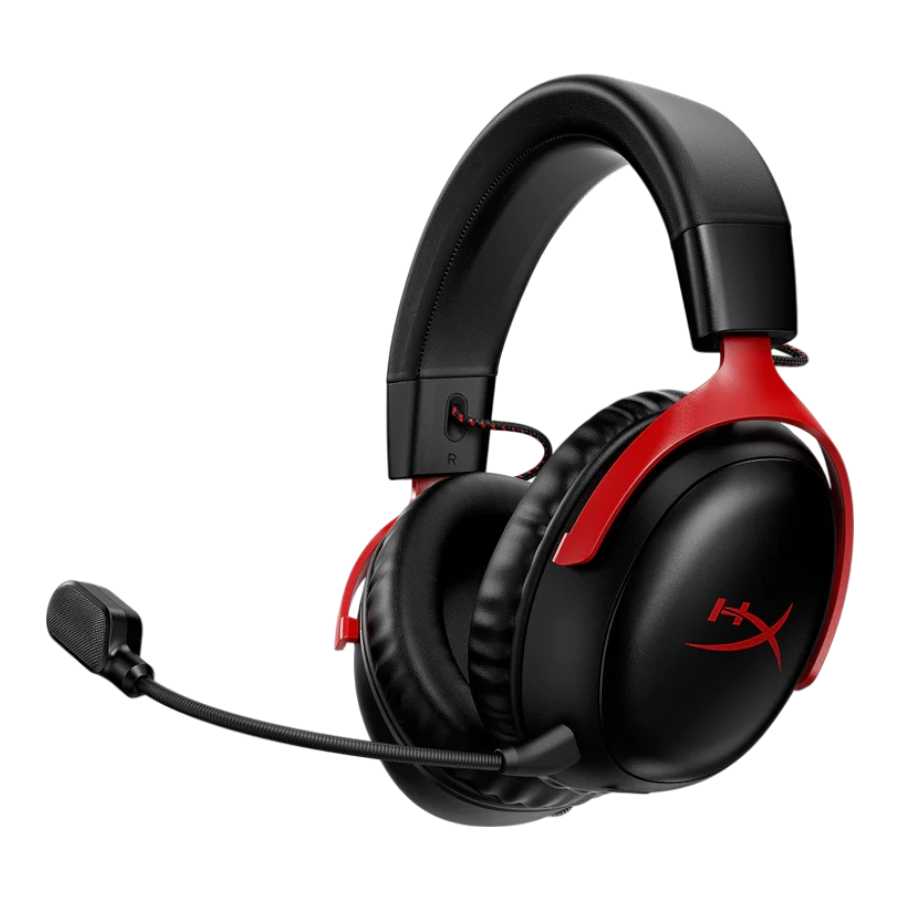 AURICULAR HYPERX CLOUD III INALAMBRICO NEGRO Y ROJO
