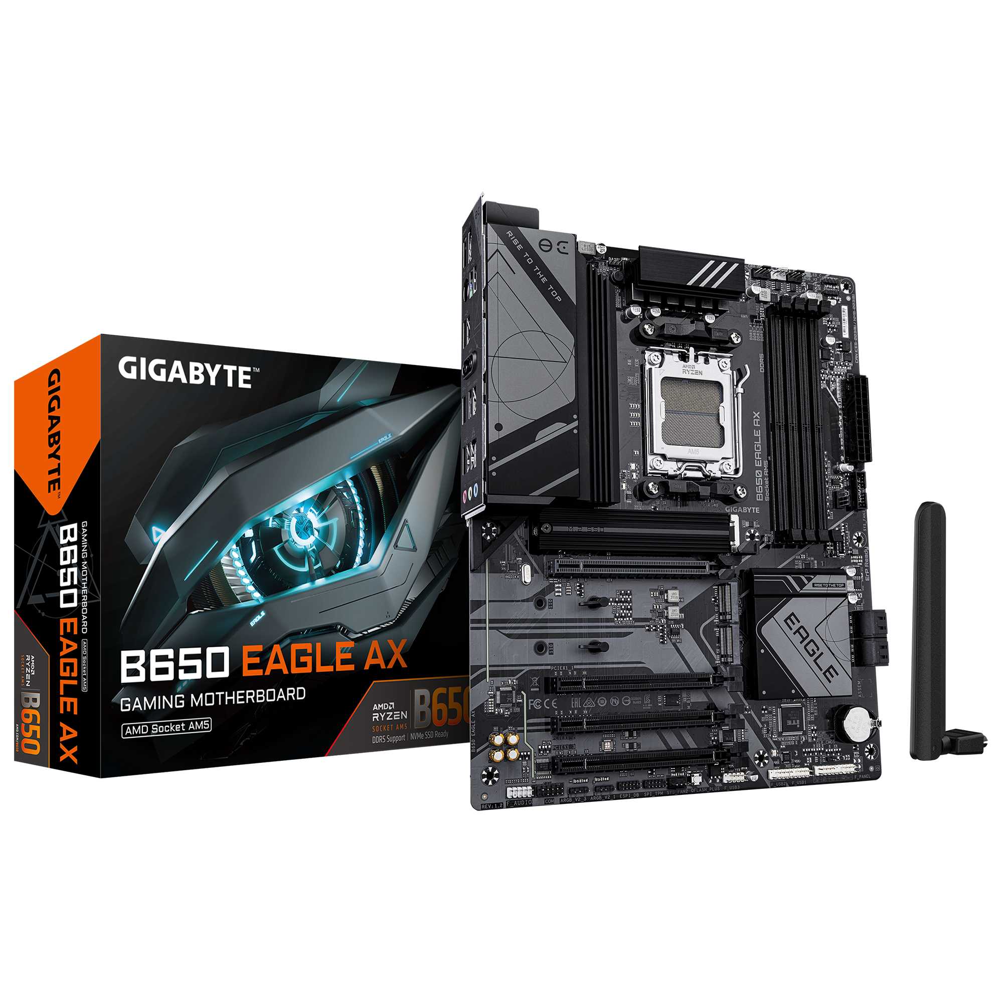 PLACA MADRE GIGABYTE B650 EAGLE AX  WIFI AM5 DDR5