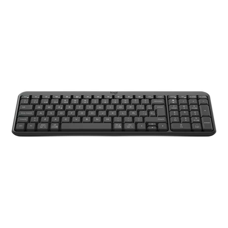 TECLADO LOGITECH BT K250 PEBBLE GRAPHITE
