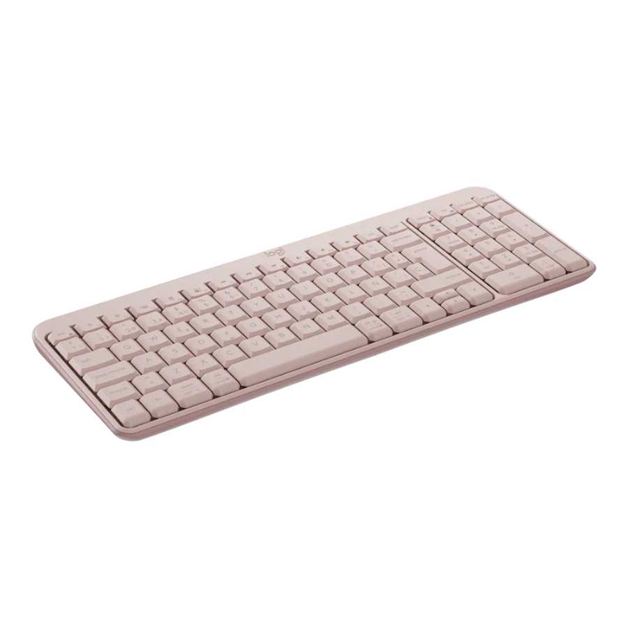 TECLADO LOGITECH BT K250 PEBBLE ROSE